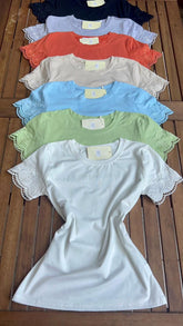 Blusa algodão/malha