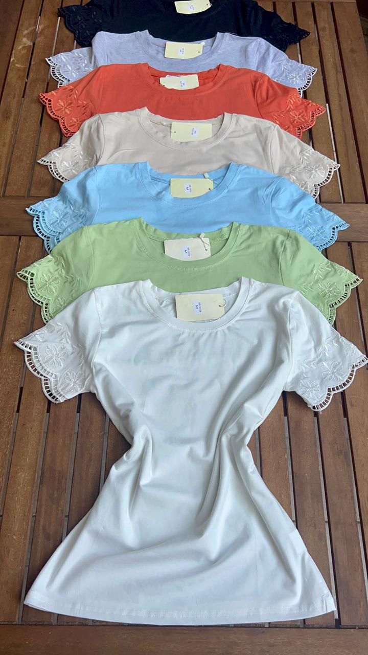 Blusa algodão/malha